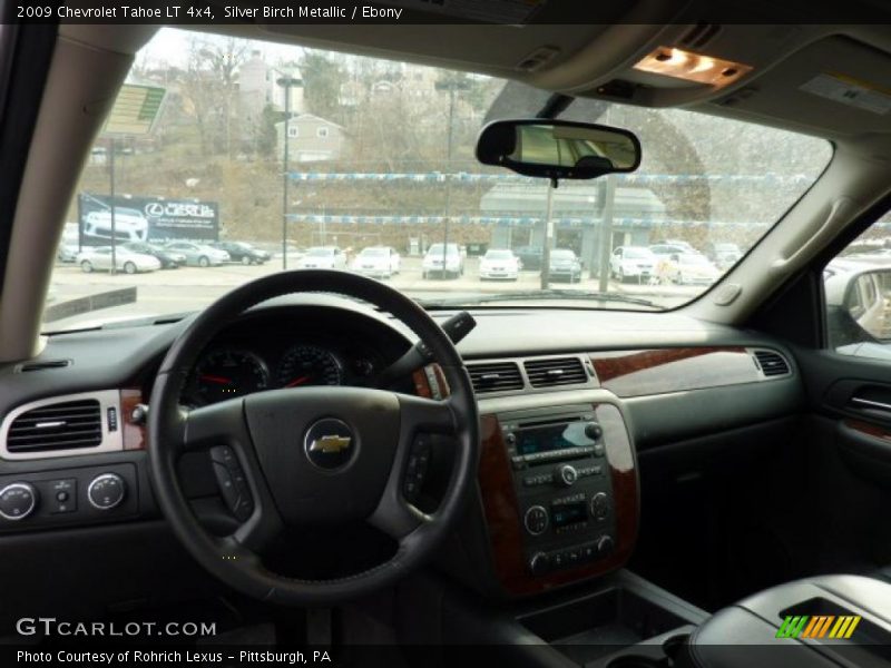 Silver Birch Metallic / Ebony 2009 Chevrolet Tahoe LT 4x4