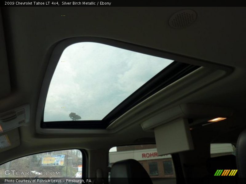 Silver Birch Metallic / Ebony 2009 Chevrolet Tahoe LT 4x4