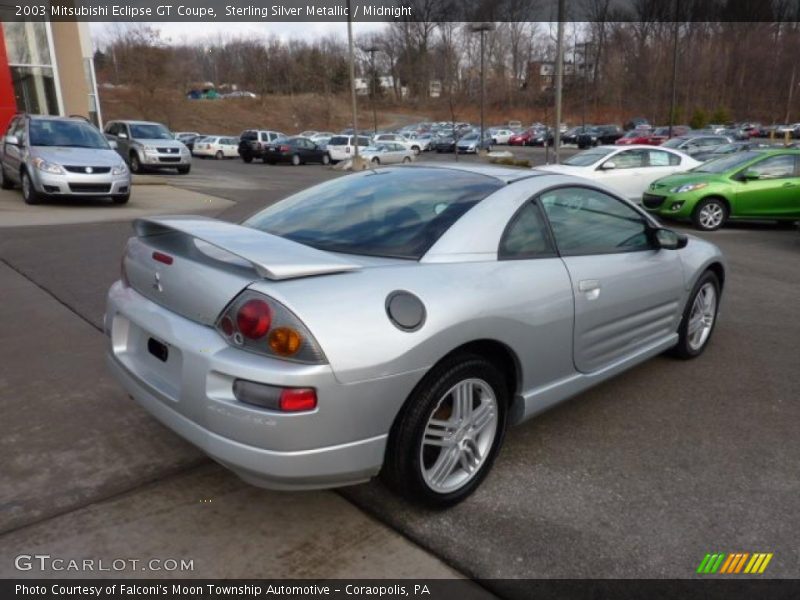 Sterling Silver Metallic / Midnight 2003 Mitsubishi Eclipse GT Coupe