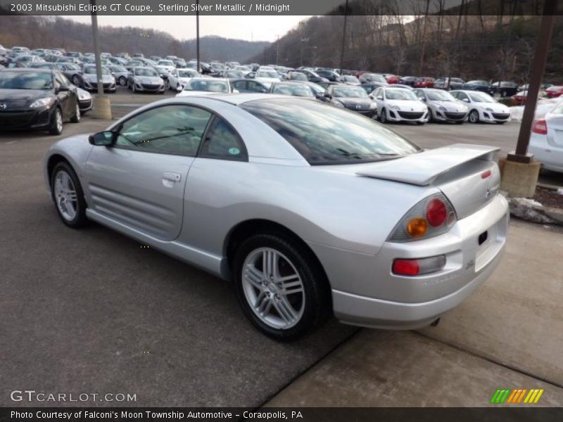 Sterling Silver Metallic / Midnight 2003 Mitsubishi Eclipse GT Coupe