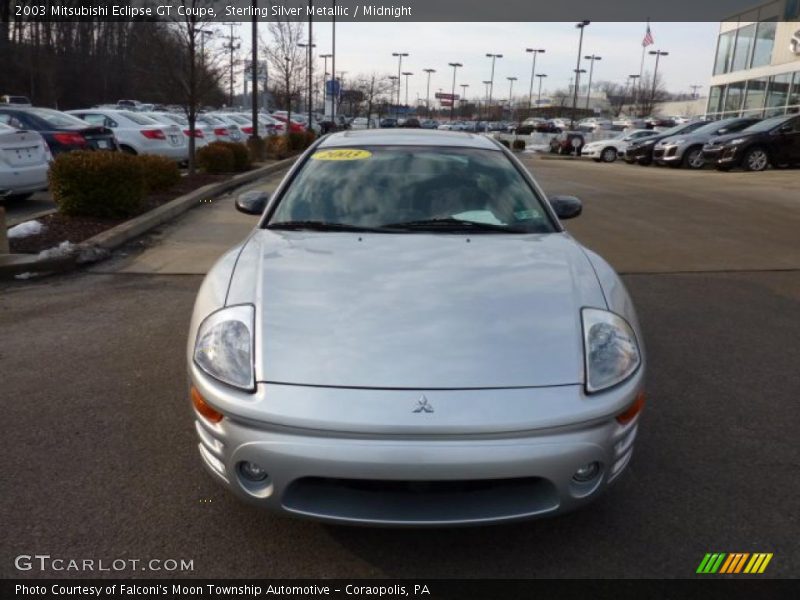 Sterling Silver Metallic / Midnight 2003 Mitsubishi Eclipse GT Coupe
