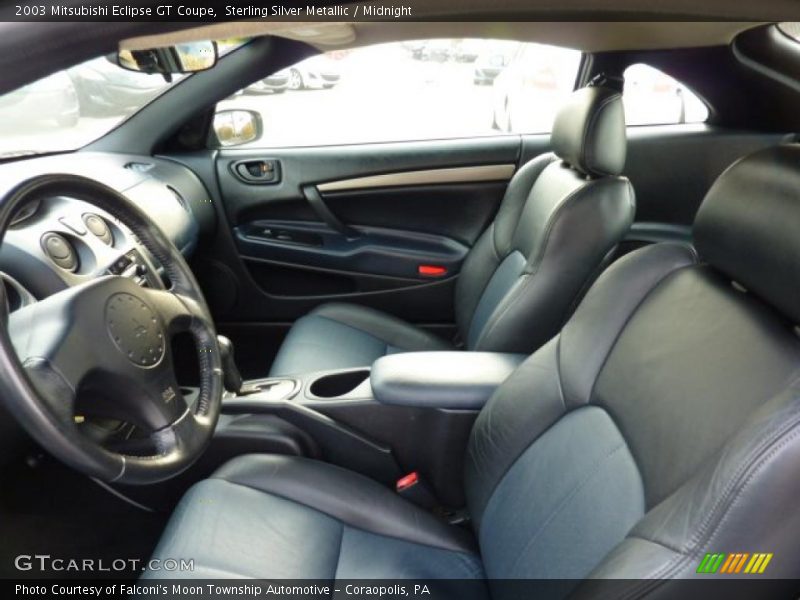 Sterling Silver Metallic / Midnight 2003 Mitsubishi Eclipse GT Coupe
