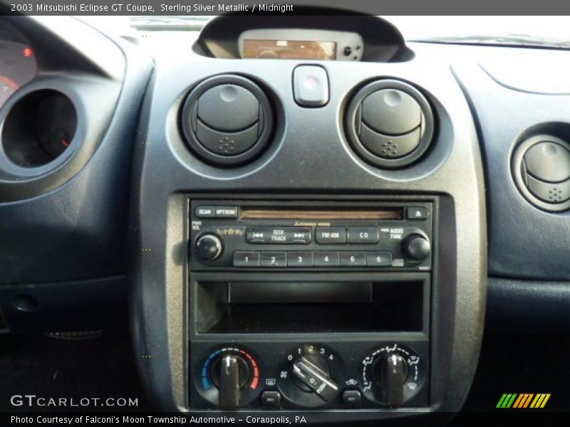 Sterling Silver Metallic / Midnight 2003 Mitsubishi Eclipse GT Coupe