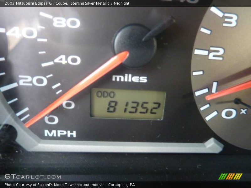 Sterling Silver Metallic / Midnight 2003 Mitsubishi Eclipse GT Coupe
