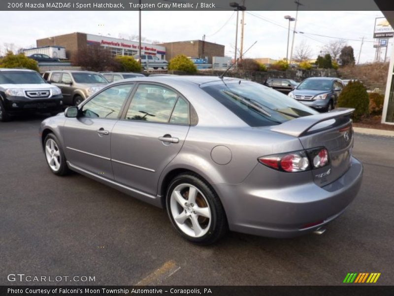 Tungsten Gray Metallic / Black 2006 Mazda MAZDA6 i Sport Hatchback
