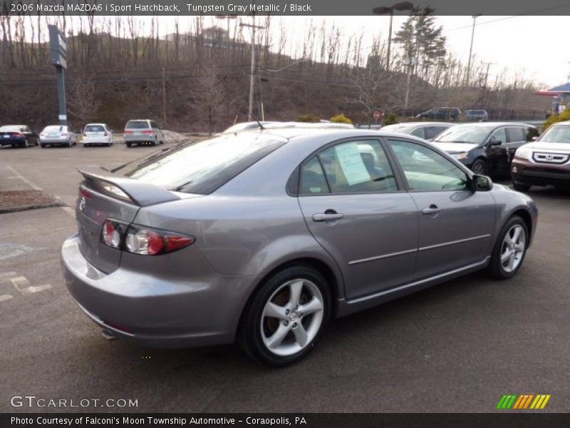 Tungsten Gray Metallic / Black 2006 Mazda MAZDA6 i Sport Hatchback