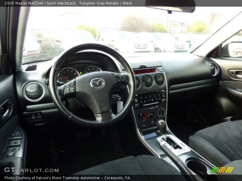 Tungsten Gray Metallic / Black 2006 Mazda MAZDA6 i Sport Hatchback