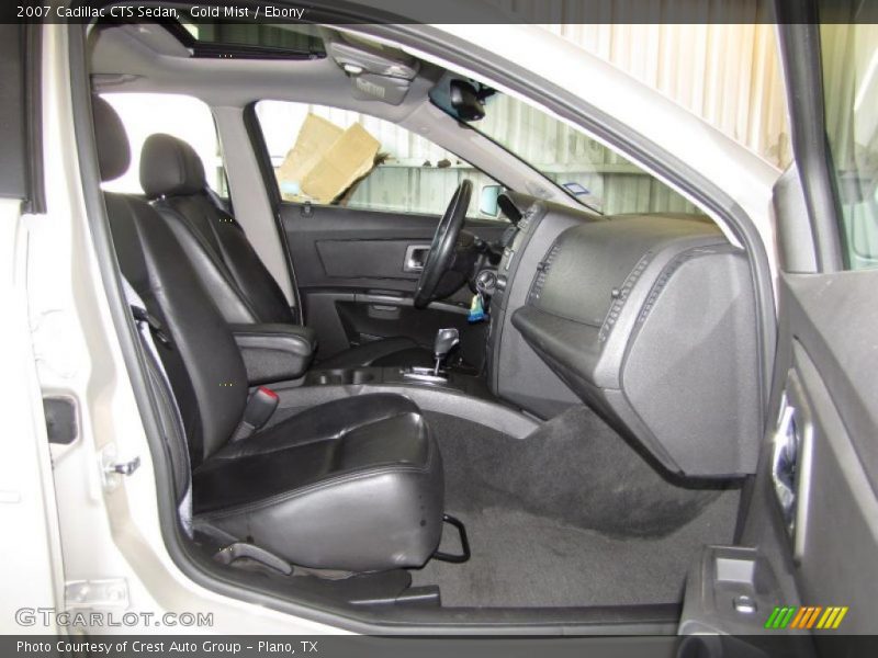 Gold Mist / Ebony 2007 Cadillac CTS Sedan