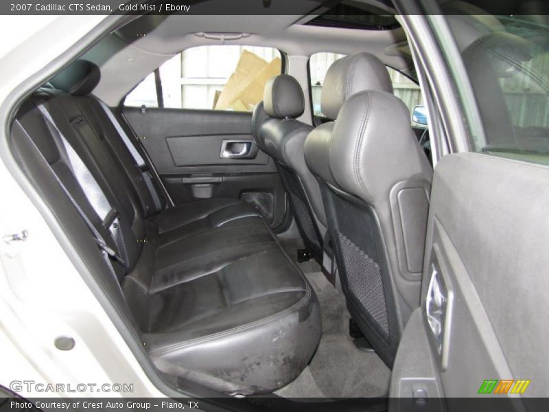 Gold Mist / Ebony 2007 Cadillac CTS Sedan
