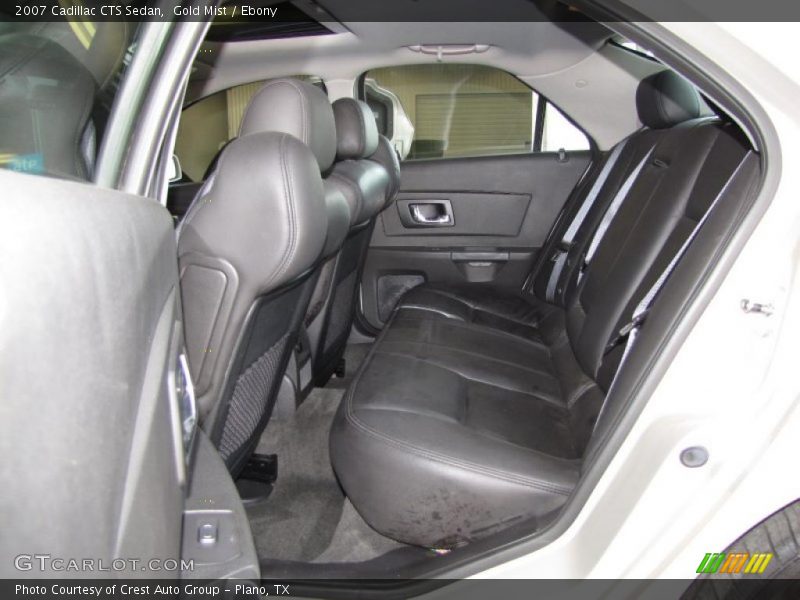 Gold Mist / Ebony 2007 Cadillac CTS Sedan