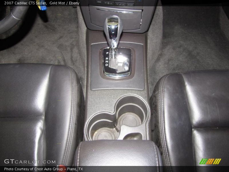 Gold Mist / Ebony 2007 Cadillac CTS Sedan