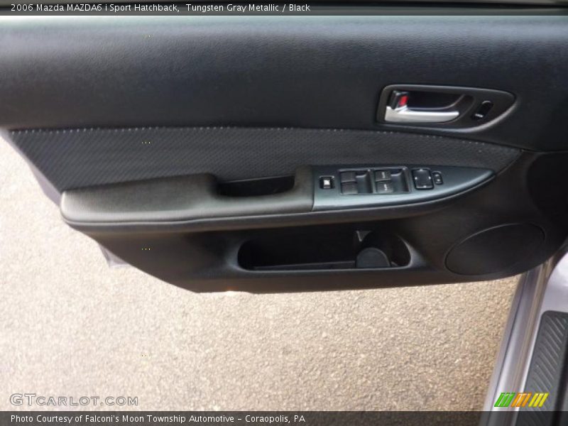 Tungsten Gray Metallic / Black 2006 Mazda MAZDA6 i Sport Hatchback