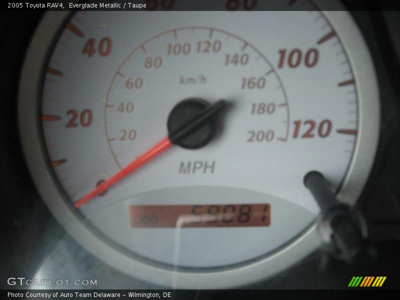 Everglade Metallic / Taupe 2005 Toyota RAV4