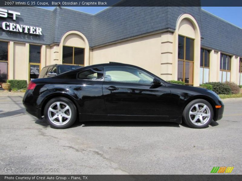 Black Obsidian / Graphite Black 2007 Infiniti G 35 Coupe