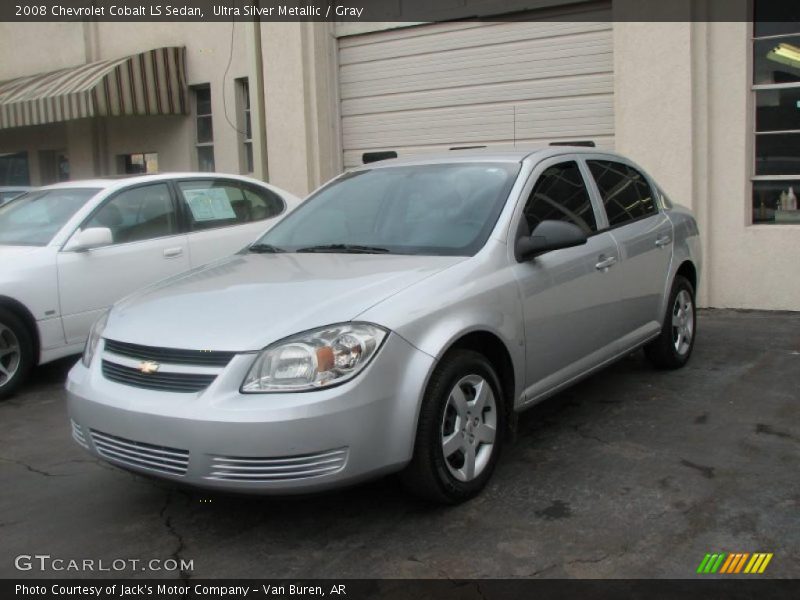 Ultra Silver Metallic / Gray 2008 Chevrolet Cobalt LS Sedan