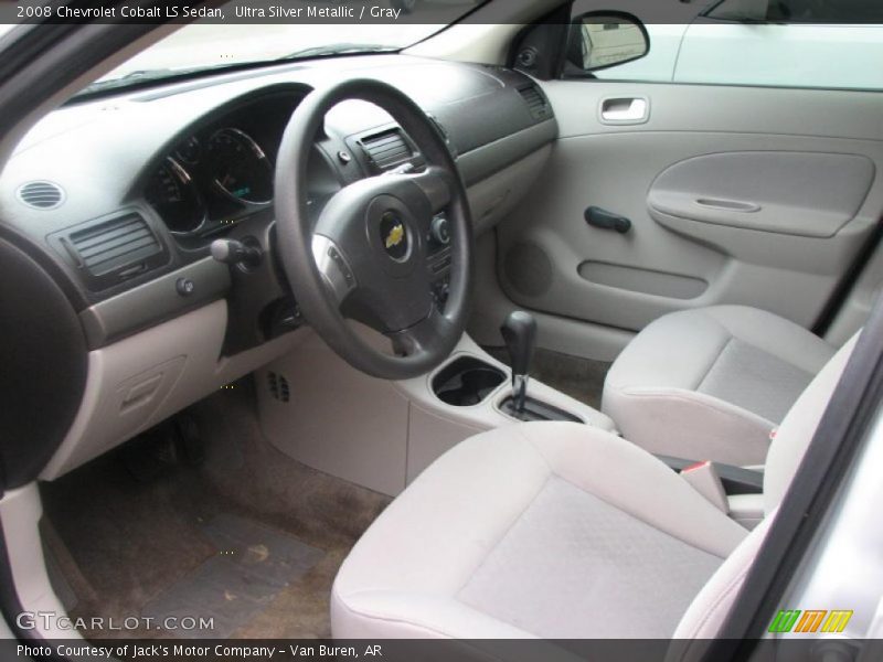 Ultra Silver Metallic / Gray 2008 Chevrolet Cobalt LS Sedan