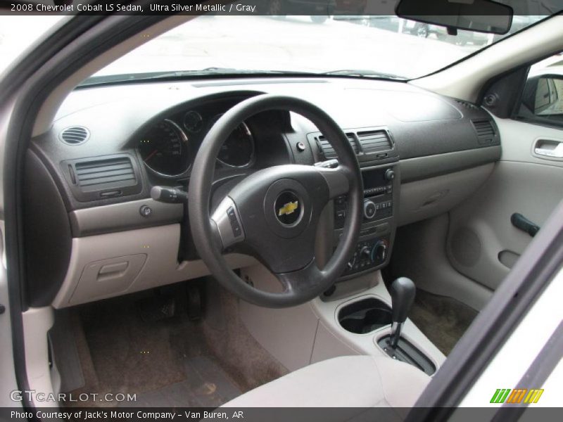 Ultra Silver Metallic / Gray 2008 Chevrolet Cobalt LS Sedan