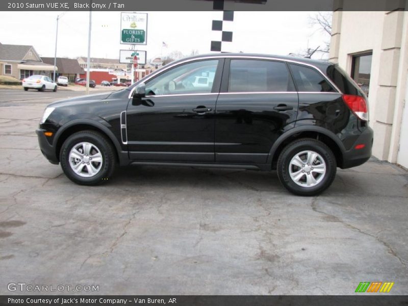 Black Onyx / Tan 2010 Saturn VUE XE