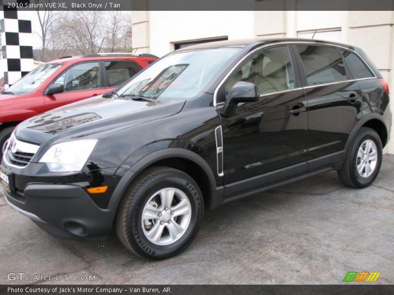 Black Onyx / Tan 2010 Saturn VUE XE