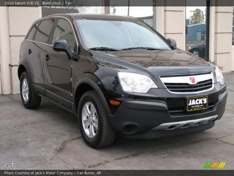 Black Onyx / Tan 2010 Saturn VUE XE