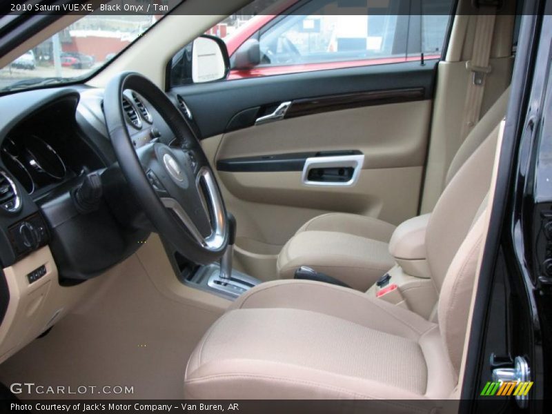 Black Onyx / Tan 2010 Saturn VUE XE