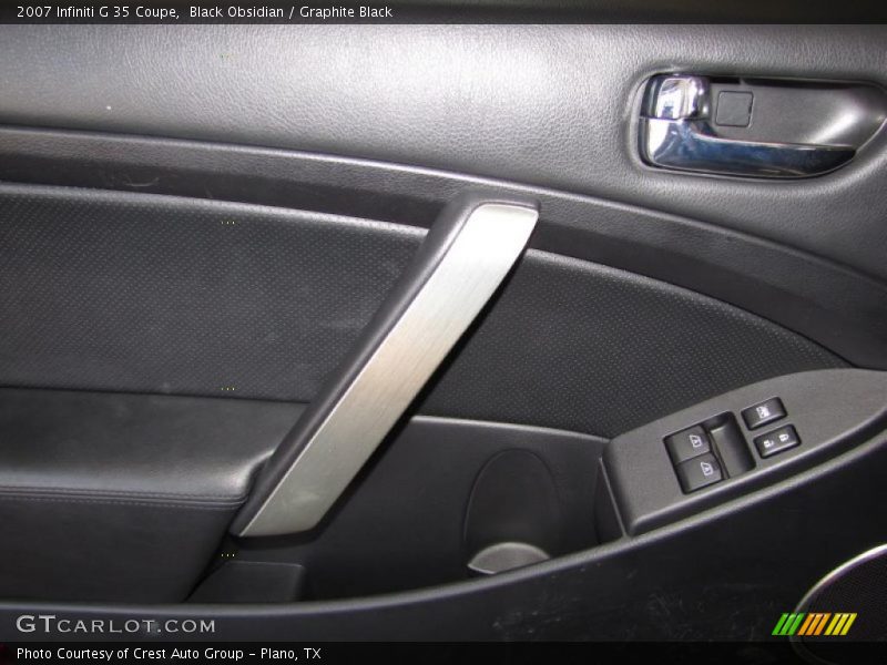 Black Obsidian / Graphite Black 2007 Infiniti G 35 Coupe
