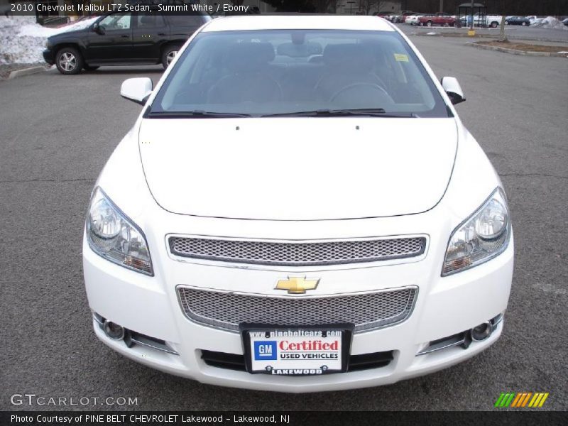 Summit White / Ebony 2010 Chevrolet Malibu LTZ Sedan