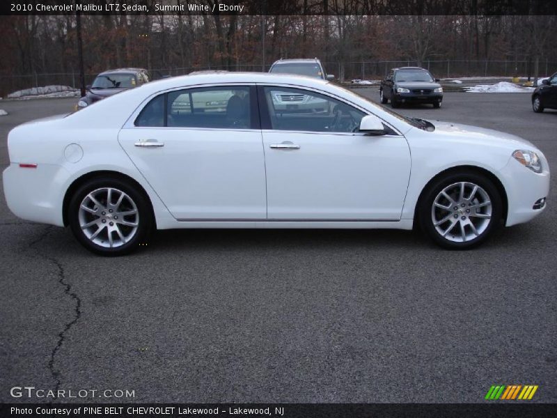 Summit White / Ebony 2010 Chevrolet Malibu LTZ Sedan