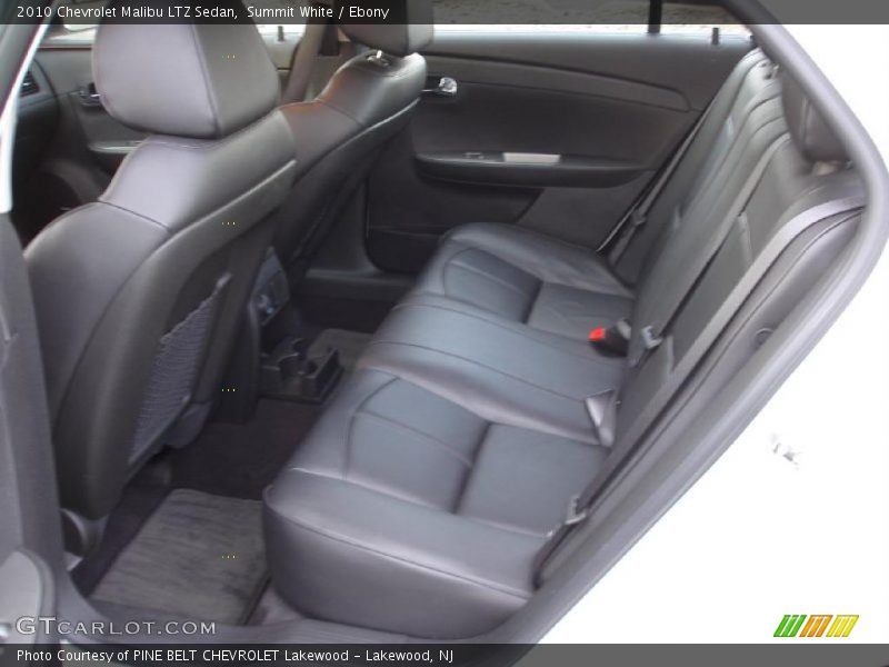  2010 Malibu LTZ Sedan Ebony Interior