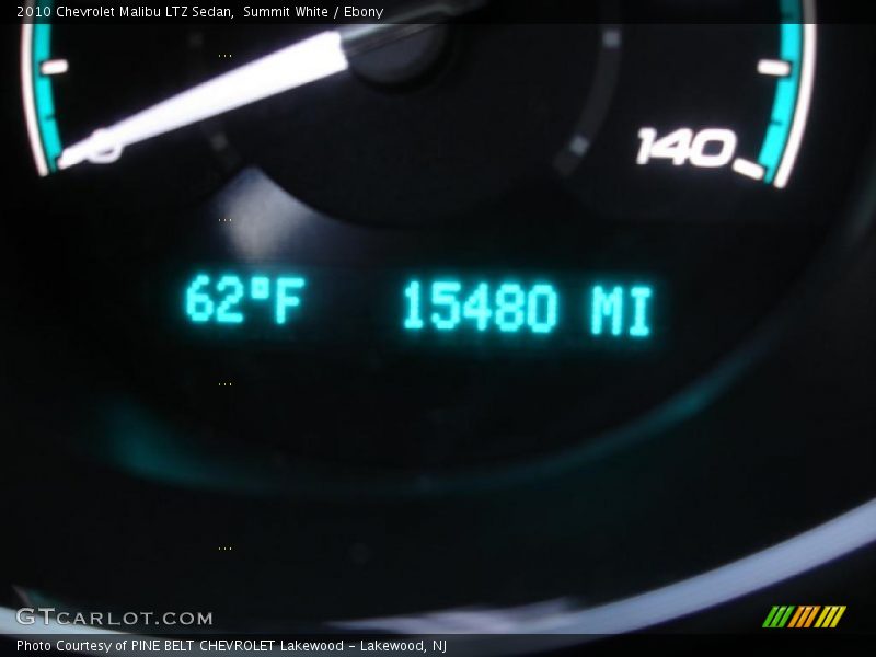 Summit White / Ebony 2010 Chevrolet Malibu LTZ Sedan