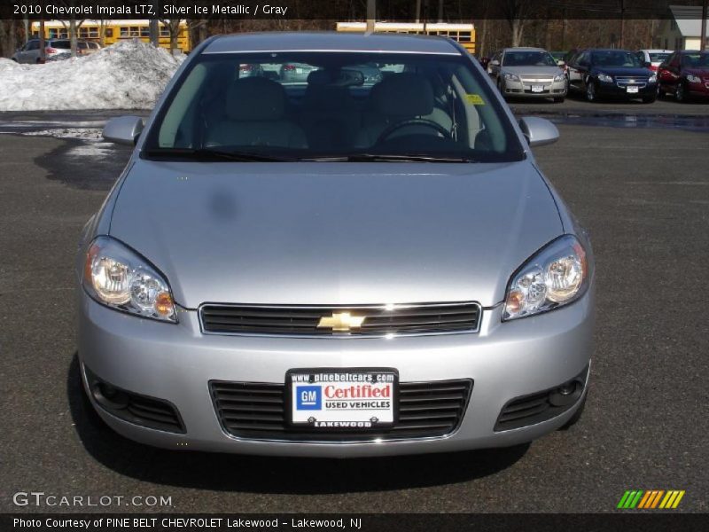 Silver Ice Metallic / Gray 2010 Chevrolet Impala LTZ