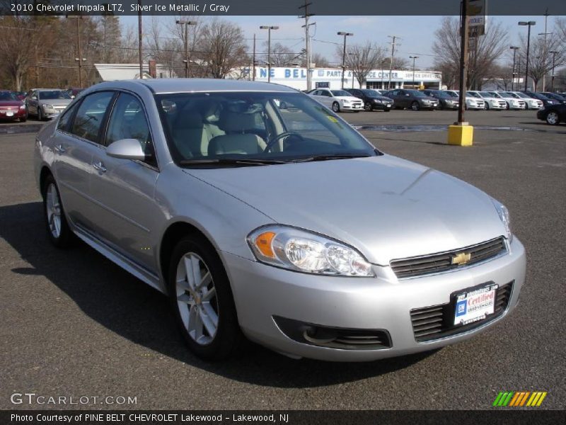 Silver Ice Metallic / Gray 2010 Chevrolet Impala LTZ