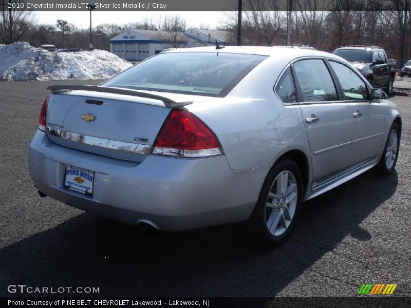 Silver Ice Metallic / Gray 2010 Chevrolet Impala LTZ