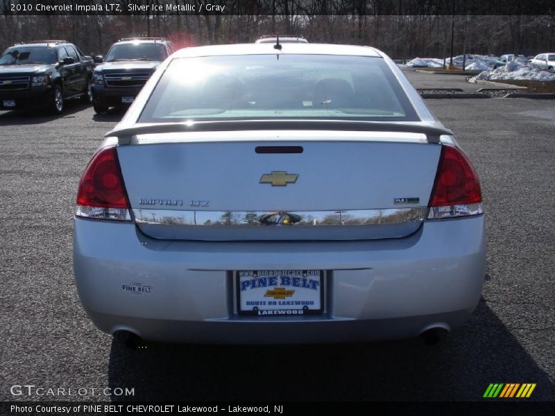 Silver Ice Metallic / Gray 2010 Chevrolet Impala LTZ
