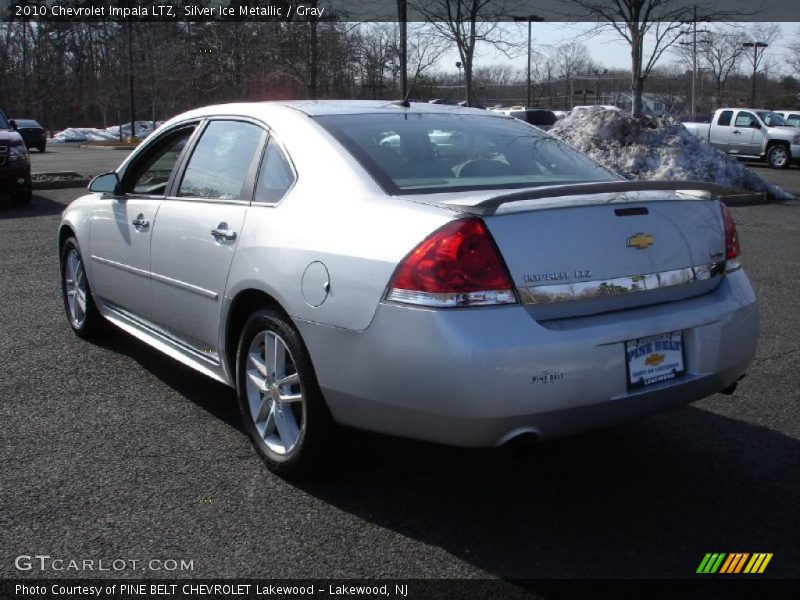 Silver Ice Metallic / Gray 2010 Chevrolet Impala LTZ
