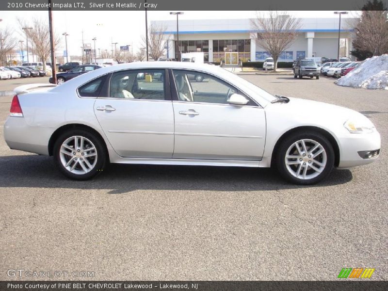 Silver Ice Metallic / Gray 2010 Chevrolet Impala LTZ