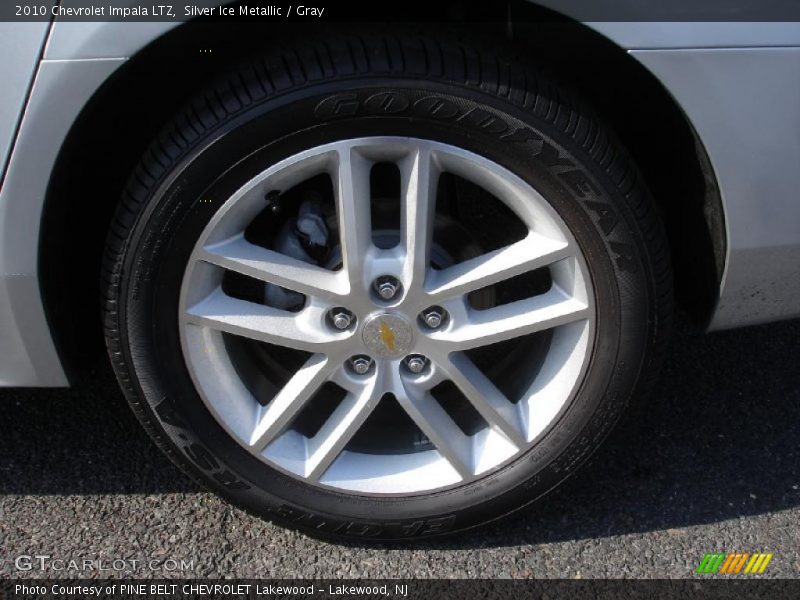 Silver Ice Metallic / Gray 2010 Chevrolet Impala LTZ