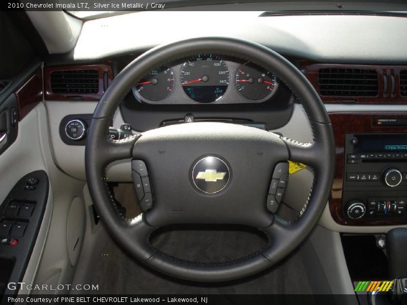 Silver Ice Metallic / Gray 2010 Chevrolet Impala LTZ