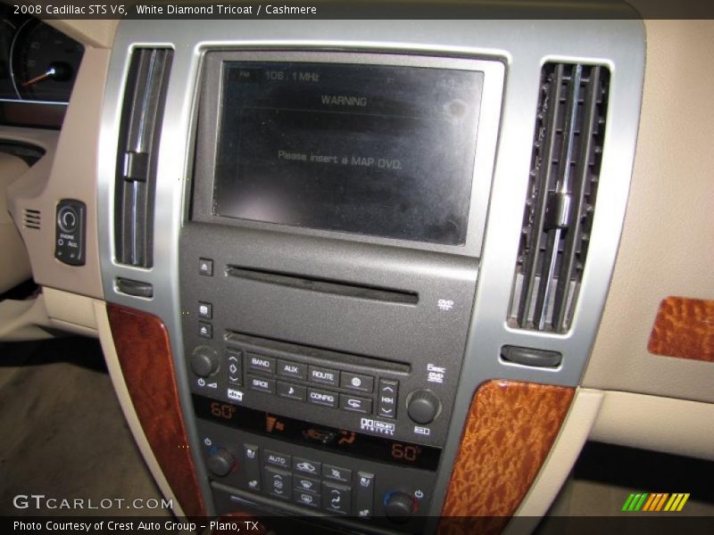 White Diamond Tricoat / Cashmere 2008 Cadillac STS V6