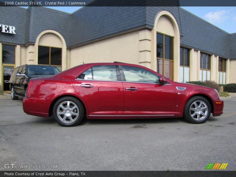 Crystal Red / Cashmere 2008 Cadillac STS V6