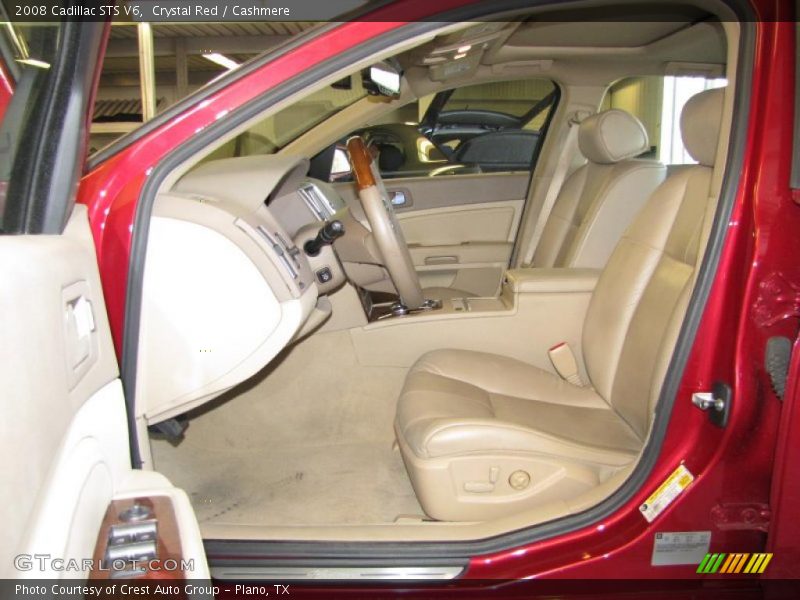 Crystal Red / Cashmere 2008 Cadillac STS V6