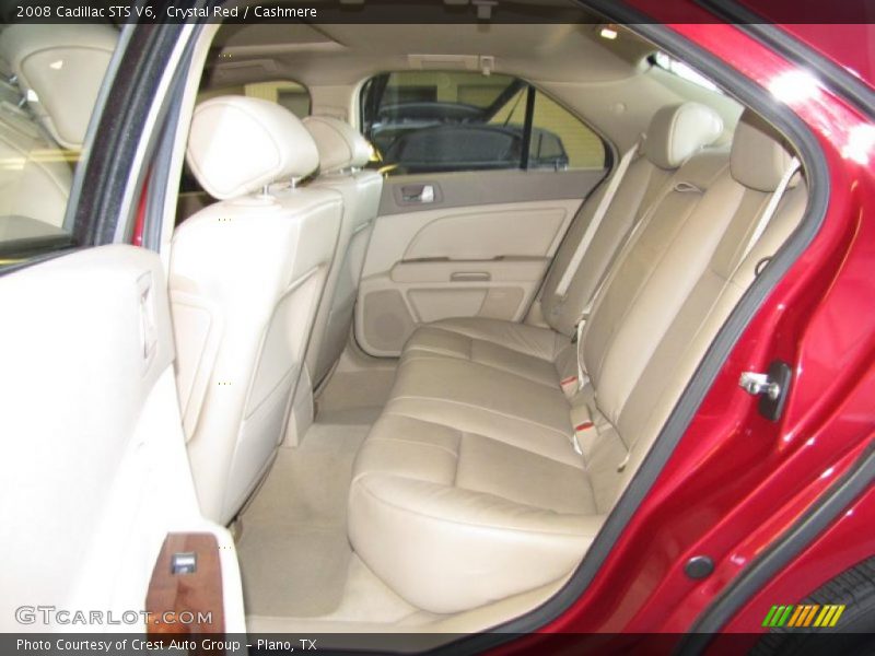 Crystal Red / Cashmere 2008 Cadillac STS V6