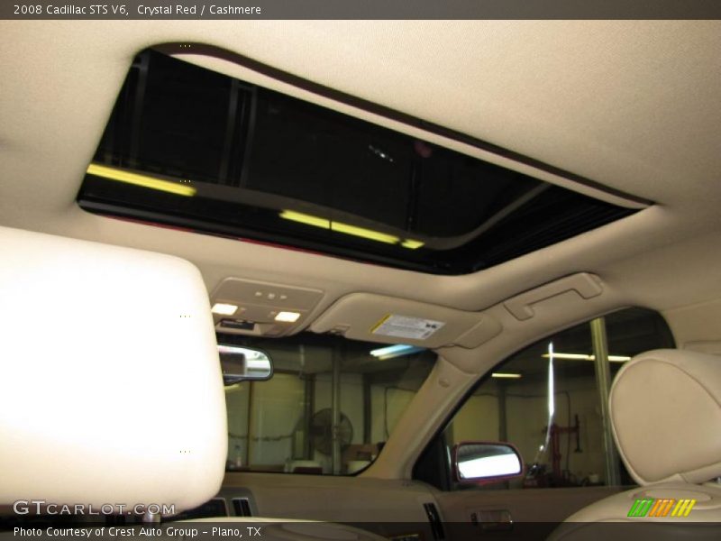 Crystal Red / Cashmere 2008 Cadillac STS V6