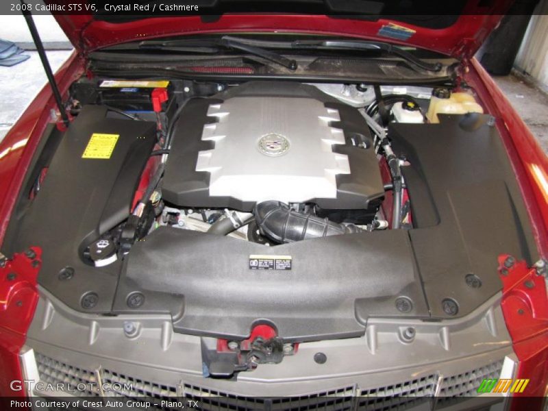 Crystal Red / Cashmere 2008 Cadillac STS V6