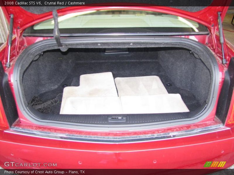 Crystal Red / Cashmere 2008 Cadillac STS V6