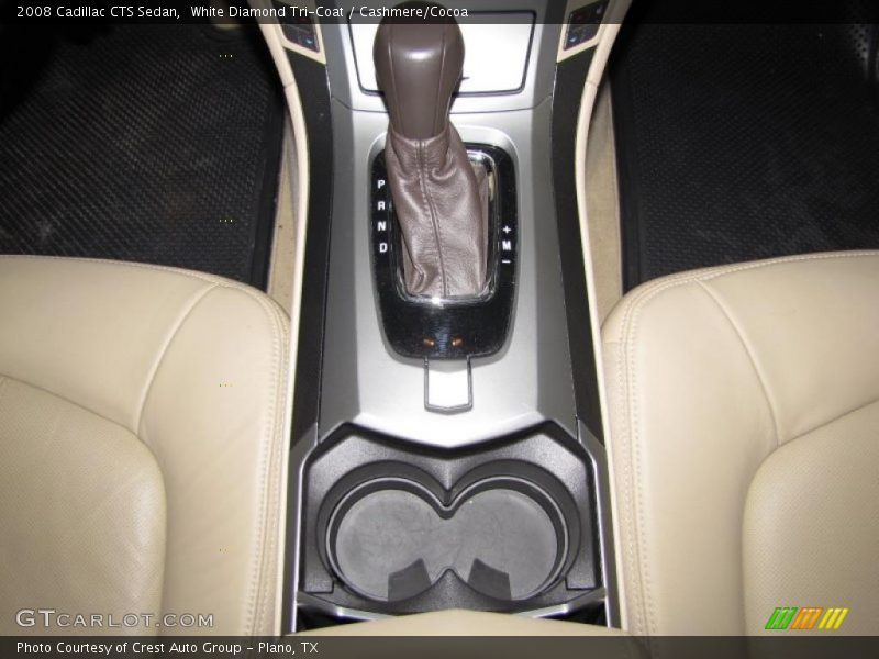 White Diamond Tri-Coat / Cashmere/Cocoa 2008 Cadillac CTS Sedan