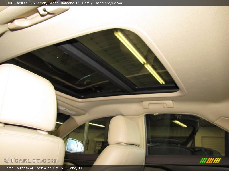 White Diamond Tri-Coat / Cashmere/Cocoa 2008 Cadillac CTS Sedan