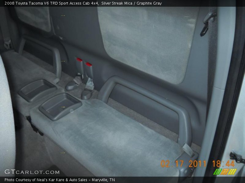 Silver Streak Mica / Graphite Gray 2008 Toyota Tacoma V6 TRD Sport Access Cab 4x4