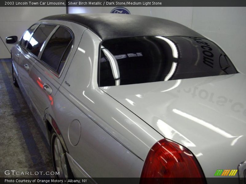 Silver Birch Metallic / Dark Stone/Medium Light Stone 2003 Lincoln Town Car Limousine