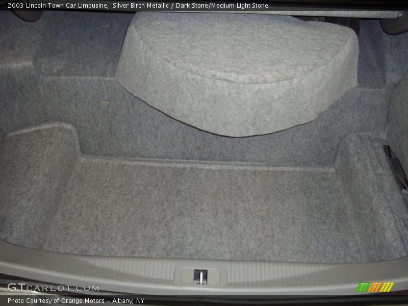 Silver Birch Metallic / Dark Stone/Medium Light Stone 2003 Lincoln Town Car Limousine